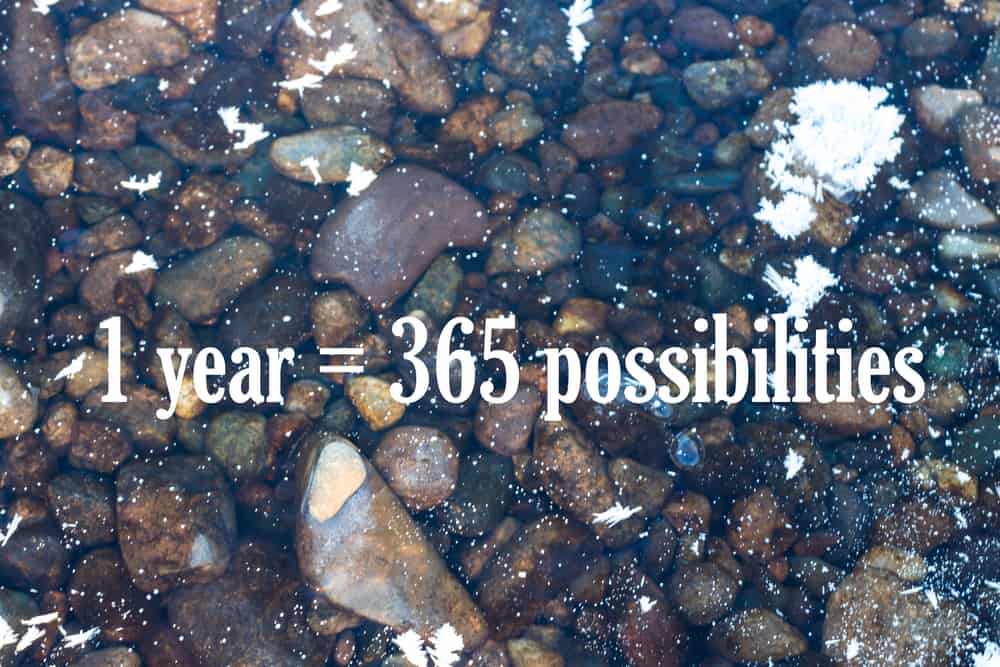 Anything is possible. One day at a time. It’s so true.