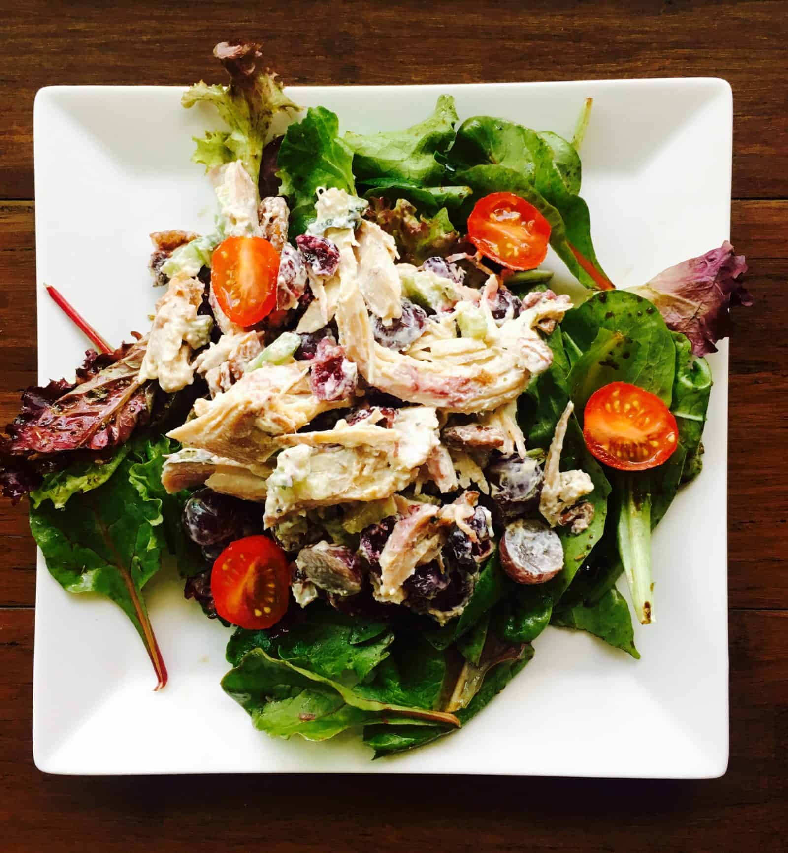 BHC student’s Fruit 'n Nut Chicken Salad & Healthy Homemade Mayo Recipe