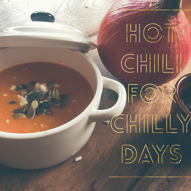 BLACK BEAN AND PUMPKIN CHILI FOR CHILLY DAYS